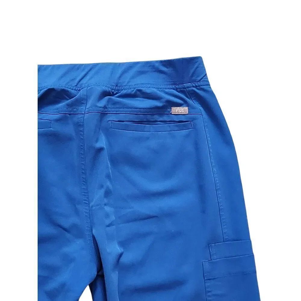 Figs Mens scrub Pants size medium drawstring Blue pockets style# T2001 - Picture 8 of 12
